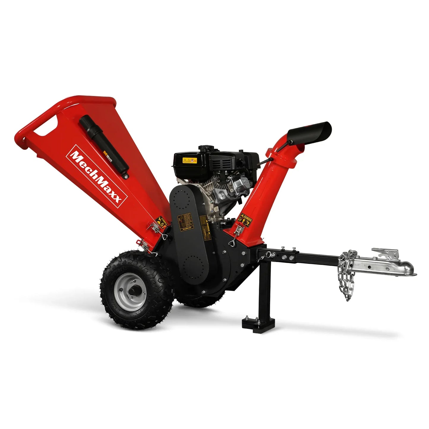 MechMaxx GS650 Wood Chipper 4" DUCAR 212cc 7HP Gas Engine Powered with Towbar New
