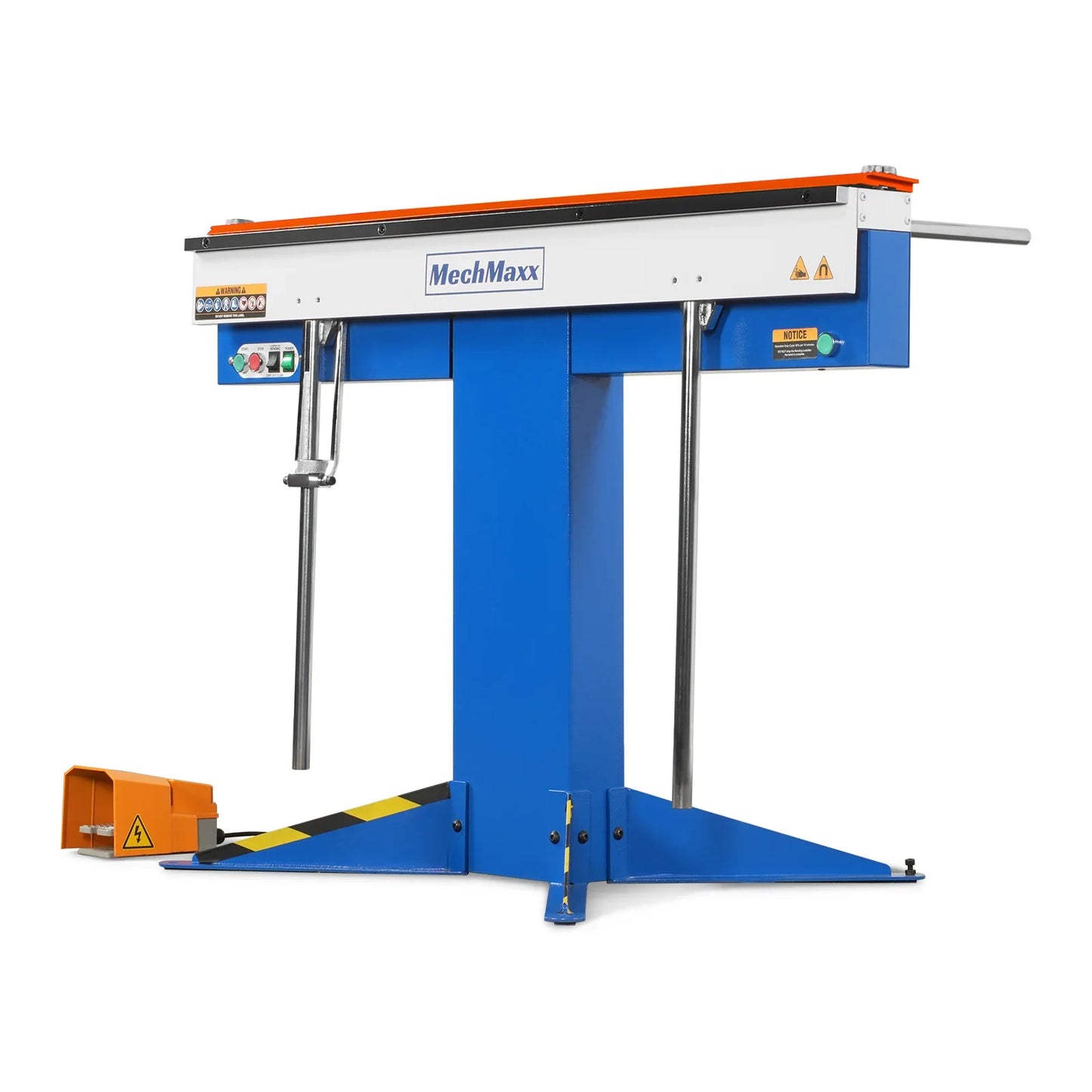 MechMaxx 650e Magnetic Pan and Box Brakes 48" Industrial Heavy Duty Sheet Metal Brake 20 Gauge Capacity New