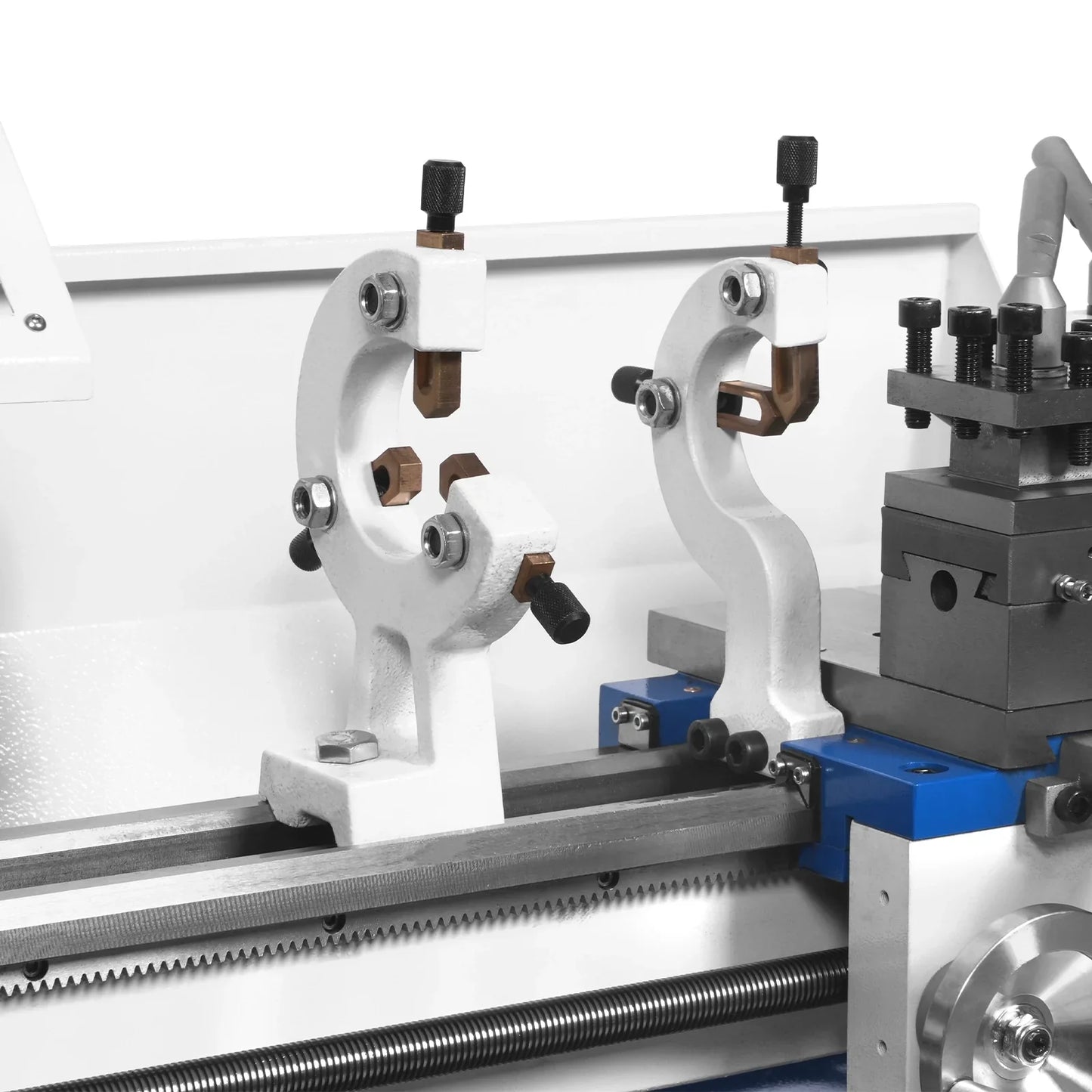 MechMaxx 0831VD Metal Lathe 8" x 16" Benchtop Mini Lathe DRO 1.5 HP Variable Speed 1.5" Spindle Bore New