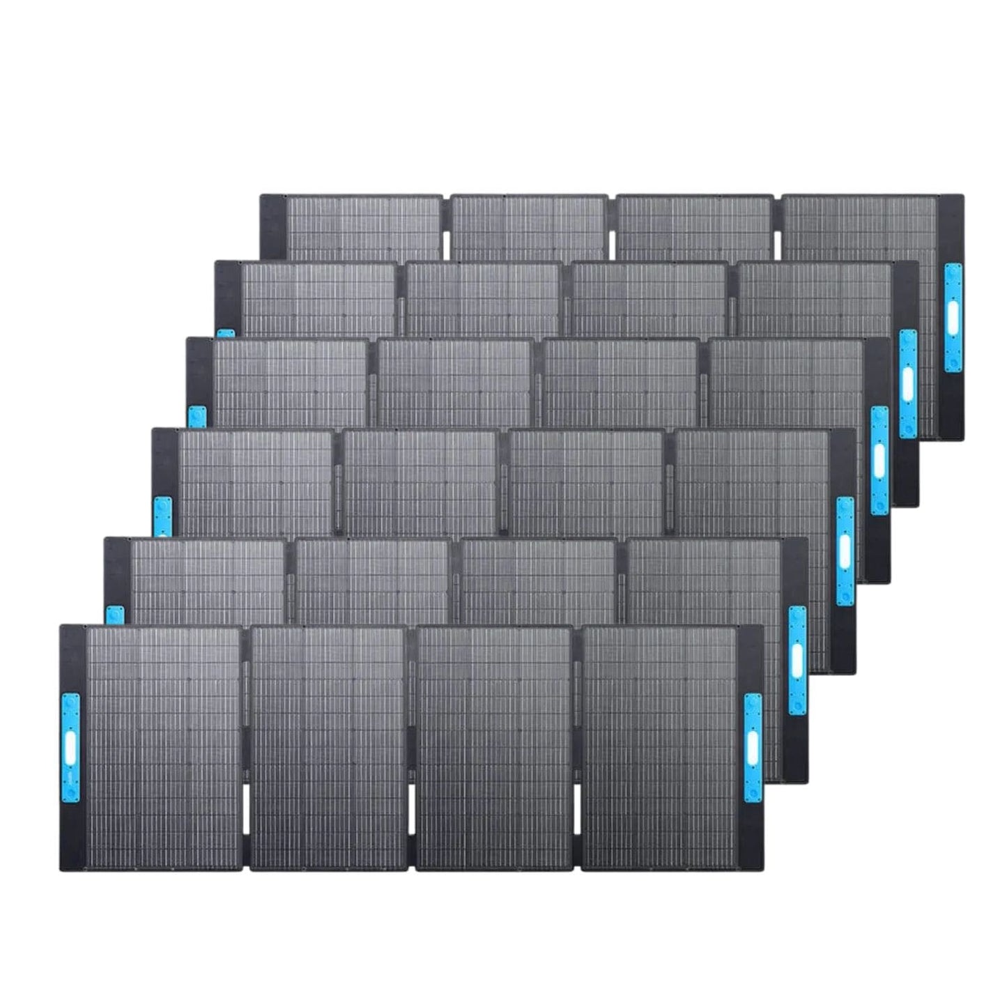 6 Anker SOLIX PS400 Solar Panels