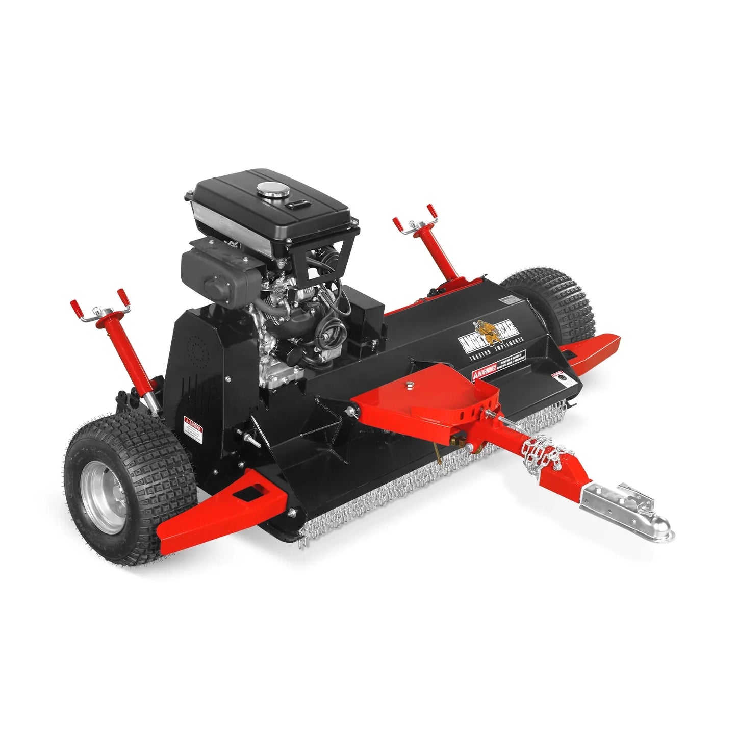 MechMaxx ATV140 Flail Mower 55" Tow-Behind ATV Offset 23HP 679cc Electric Start Gas Adjustable Mowing Height New