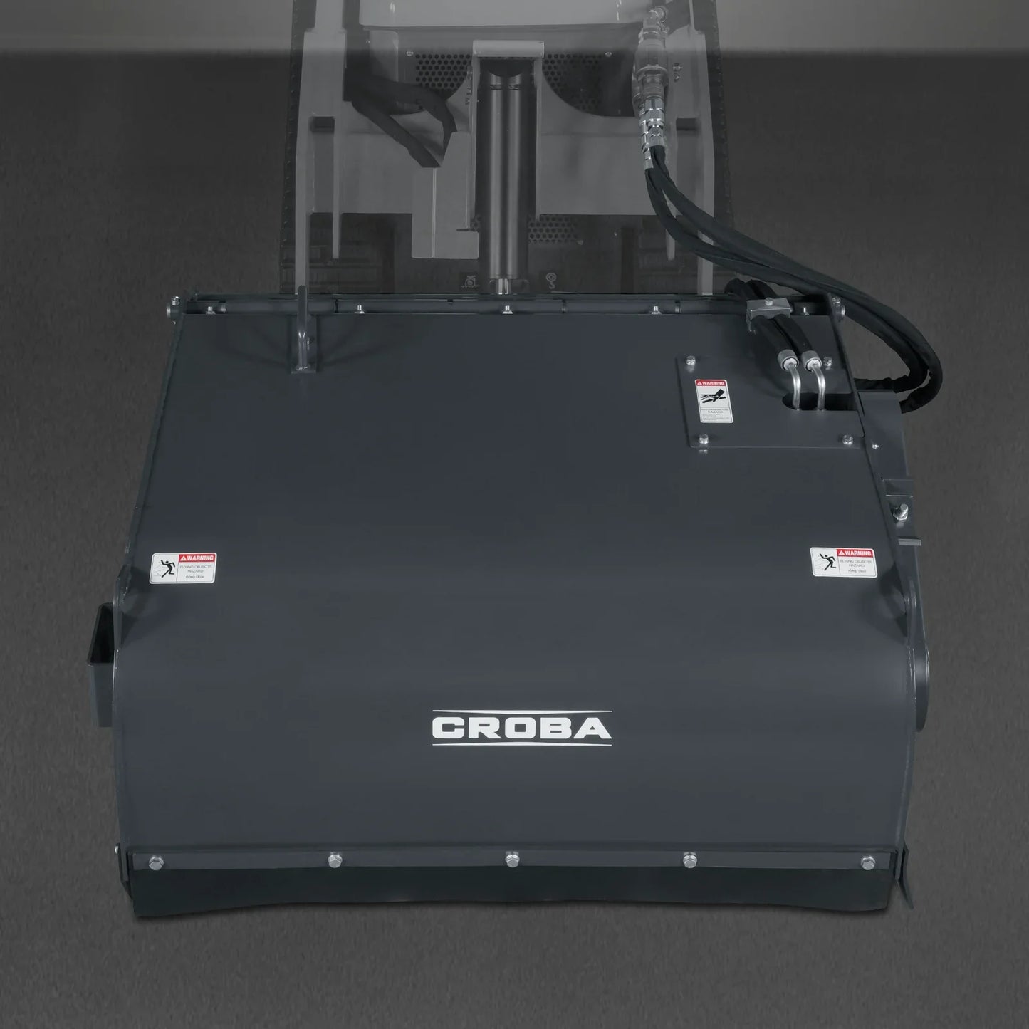 MechMaxx BS40 Skid Steer Broom 40" Working Width Mini Box Broom Sweeper New