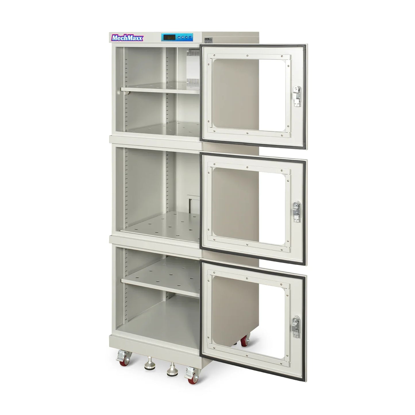 MechMaxx EDC730AW Desiccator Cabinet 730L ESD Electronic Dry Cabinet 20-60% RH Low Humidity Storage White New
