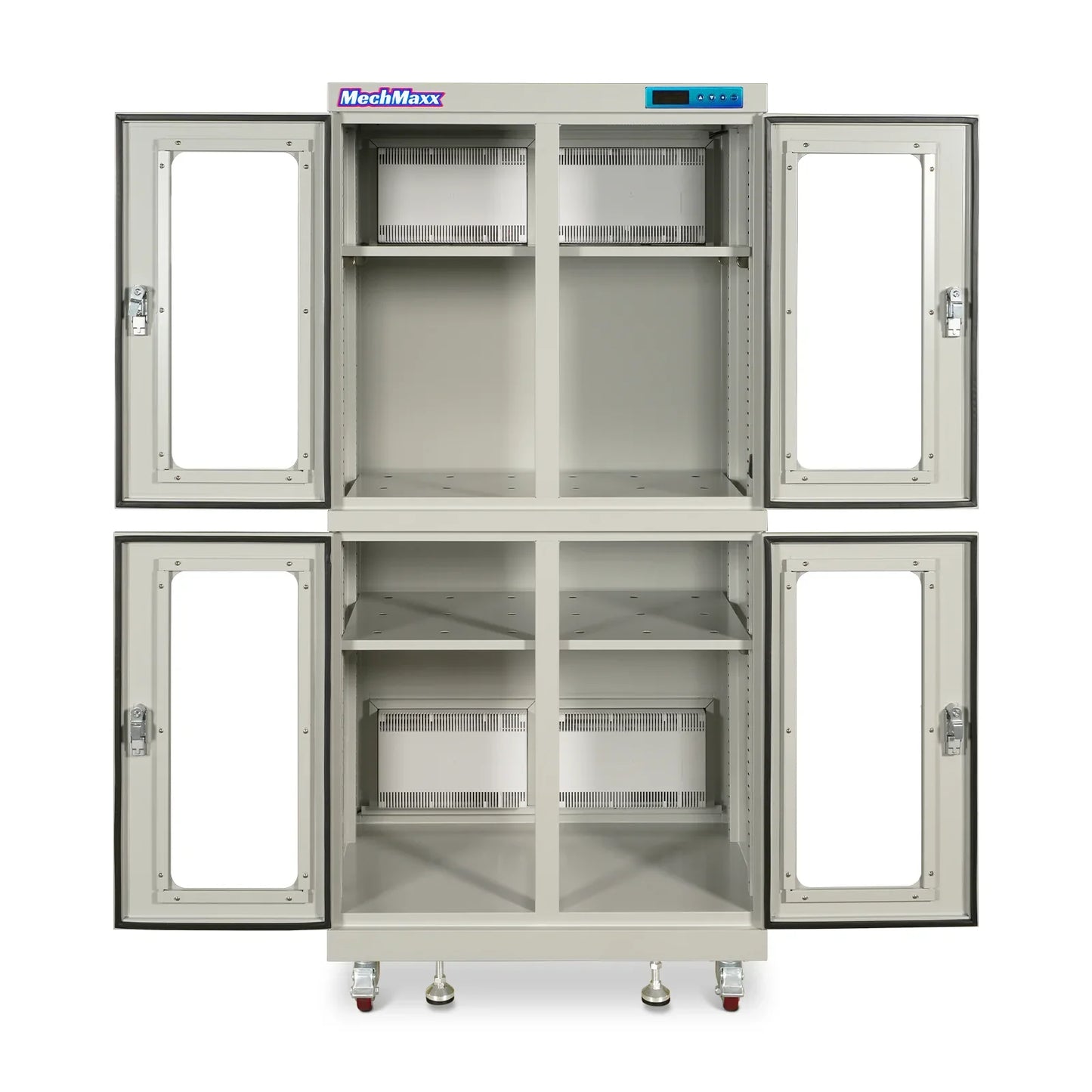 MechMaxx EDC880CW Desiccator Cabinet 1-10% RH Electronic Dry Cabinet 880L ESD Ultra-Low Humidity Storage White New