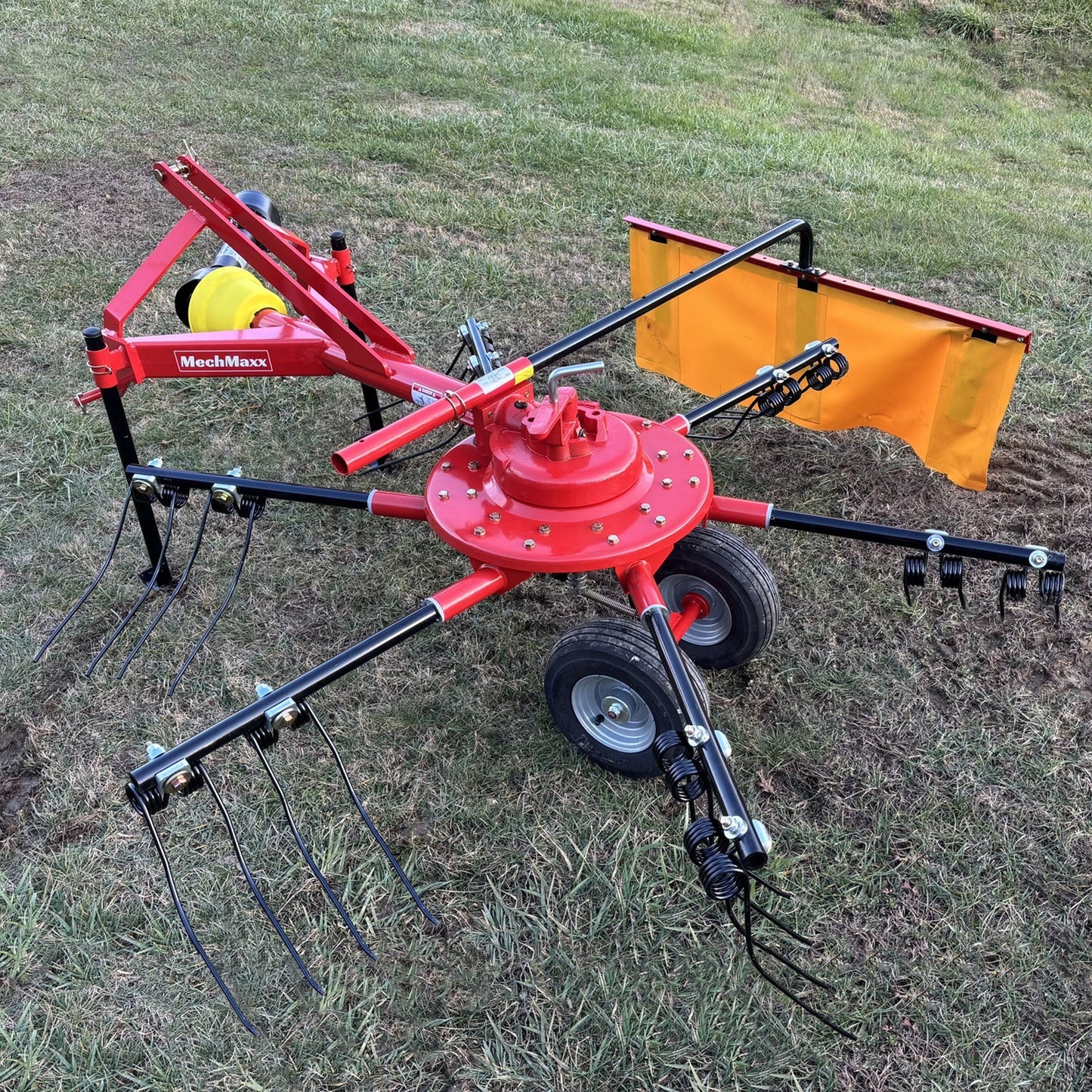 MechMaxx HB3120, HT100, DM8 Hay Equipment Bundles Hay Baler Hay Rake Tedder Disc Mower Bundle New
