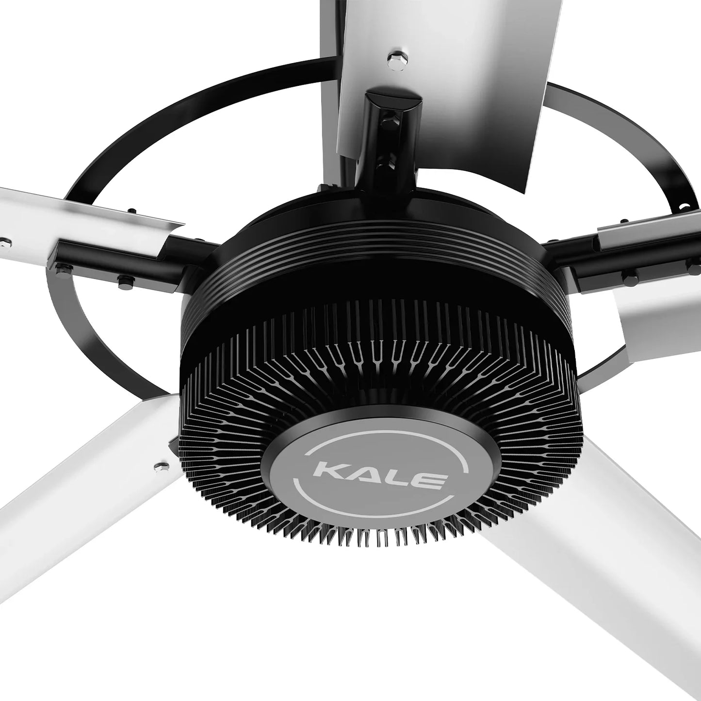 MechMaxx 24' 1PH Industrial Ceiling Fan HVLS 208-240V Energy Efficient Large Area Air Circulation for Warehouses Factories New