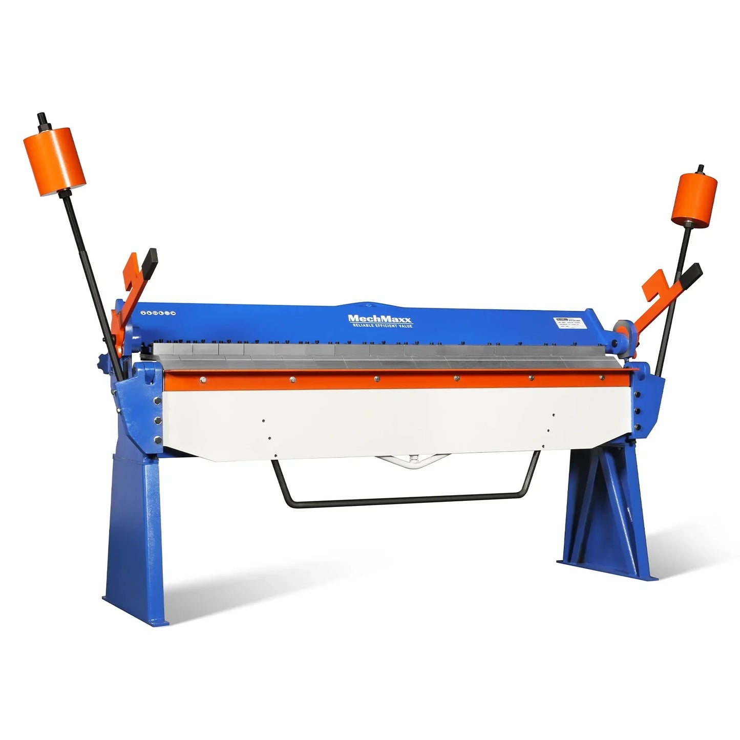 MechMaxx PB8012 Sheet Metal Brake 80" Manual 12 Gauge Adjustable Fingers 6' Heavy-Duty Steel Precision Bending New