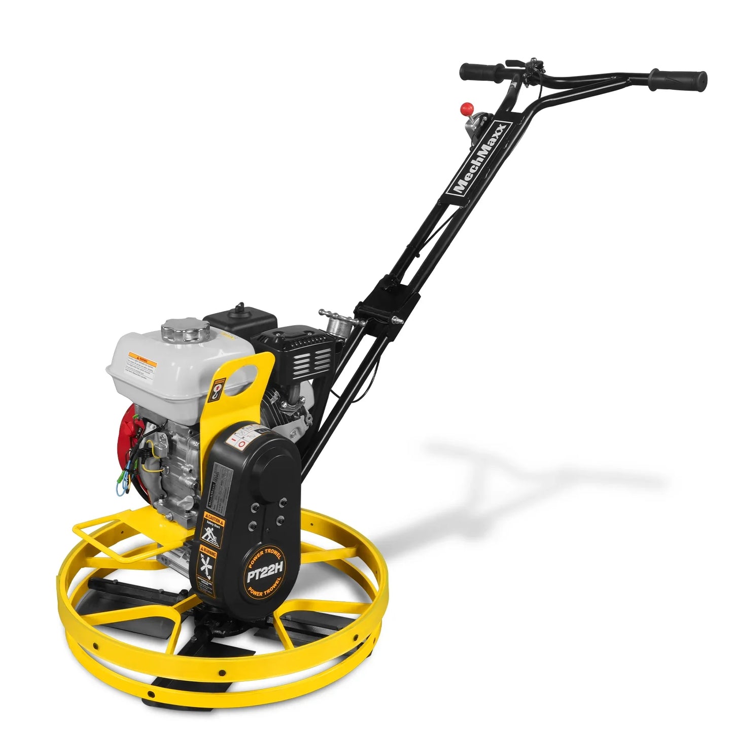 MechMaxx PT22H Power Trowel 23" Walk-Behind Concrete Honda GX160 with Blades and Float Pan New