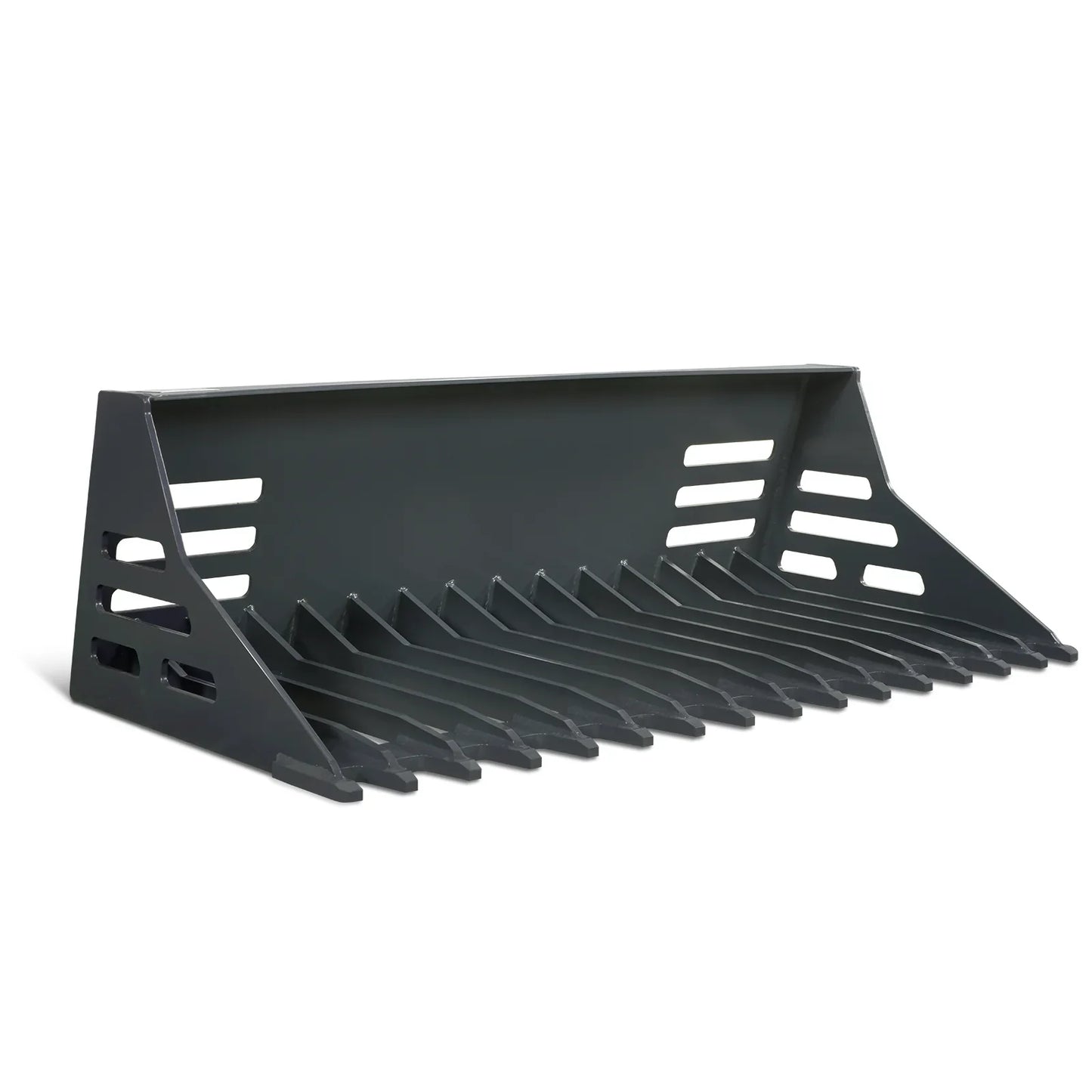 MechMaxx RBT44 Skid Steer Bucket 44" Mini Rock Bucket 25" Overall Depth New