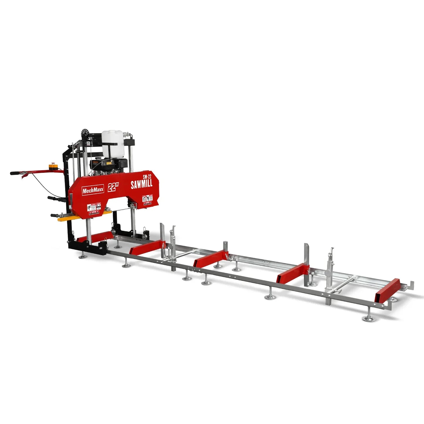 MechMaxx SM22 Sawmill Portable 22" Kohler 9.5 HP 277cc Gasoline Engine 18" Board Width 13' Track Length New
