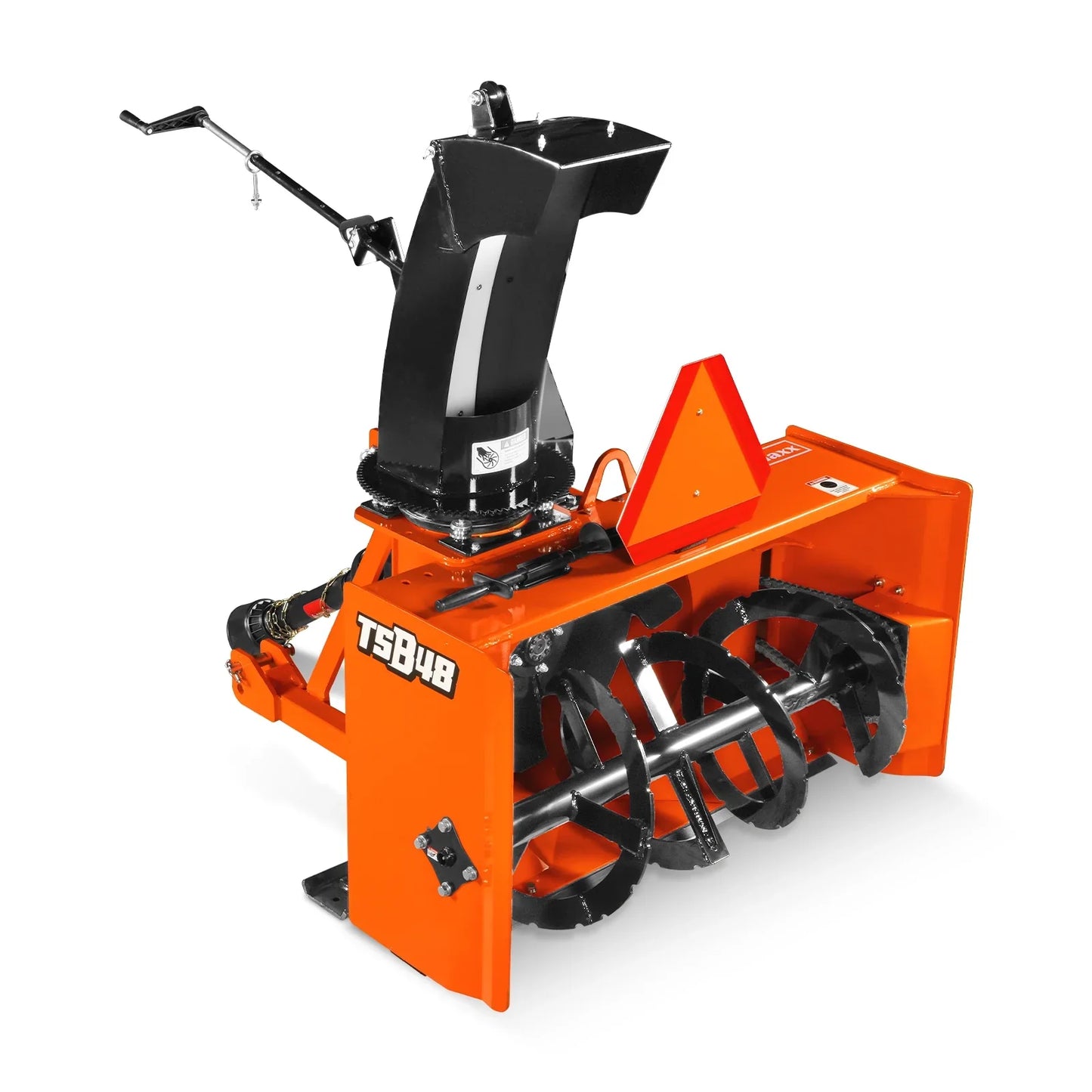MechMaxx TSB48T Snow Blower 48" 3 Point PTO 24" Impeller 360° Snow Chute 20-45 HP New