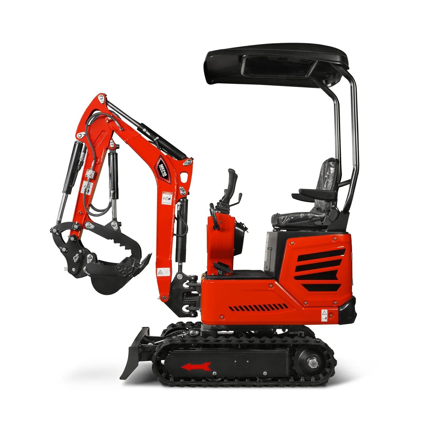 MechMaxx MEC10 Mini Excavator Compact HONDA GX390 Engine 65.7" Max Digging Depth 1 Ton 2280 lbs Operating Weight New