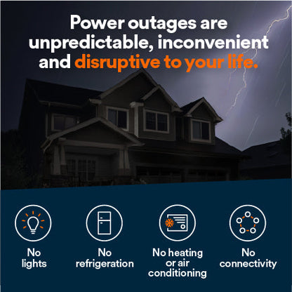 Generac 7259 18kW Standby Generator Propane Natural Gas 1 Phase 240V with Cellular Connectivity