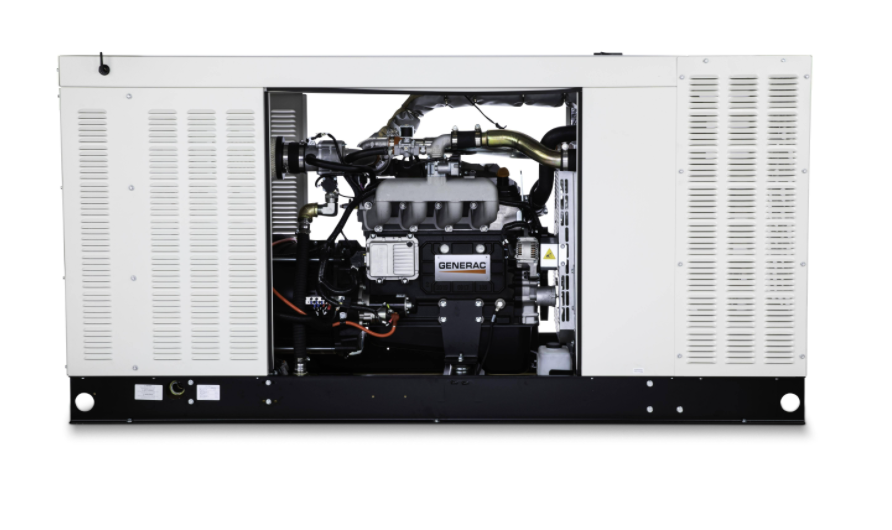 Generac Protector RG08045GNAC 80kW Liquid Cooled 3 Phase 120/208V Standby Generator SCAQMD Compliant