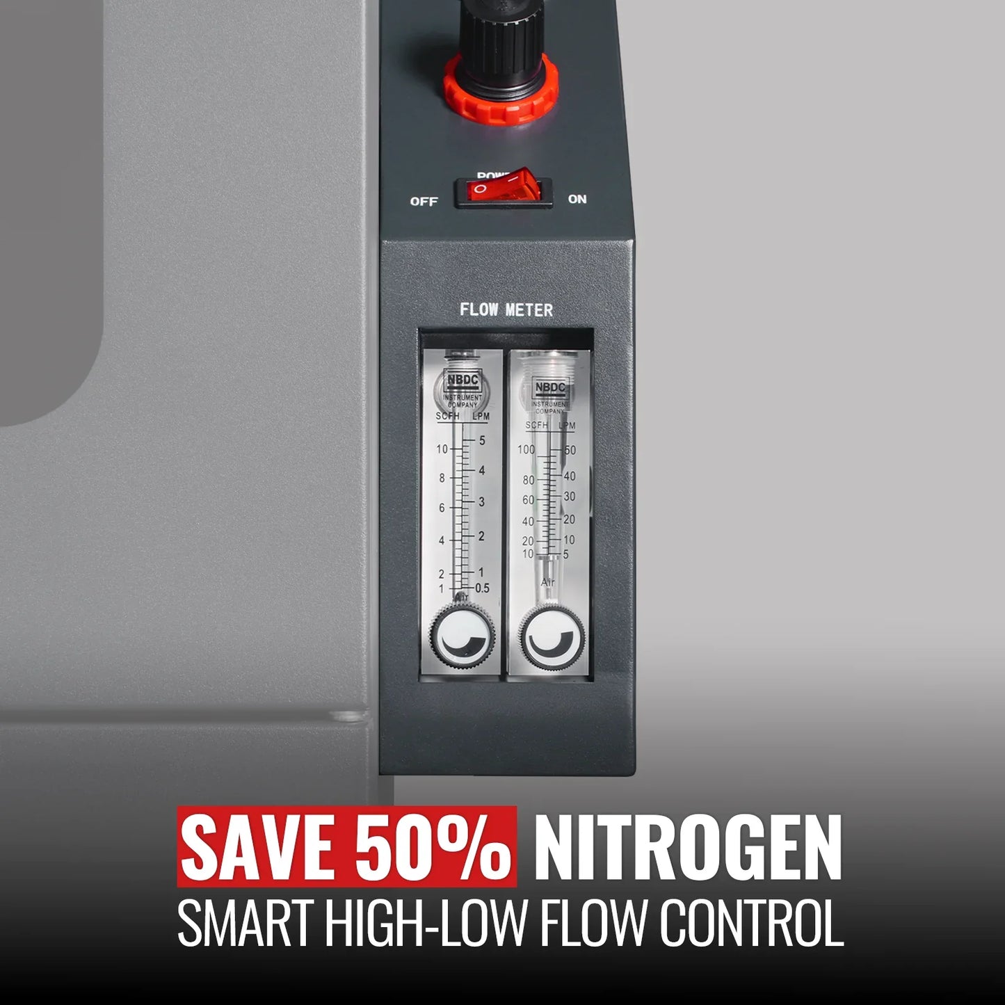 MechMaxx NC1430B-6 Desiccator Cabinet 1430L ESD Nitrogen Dry Low Humidity Storage New