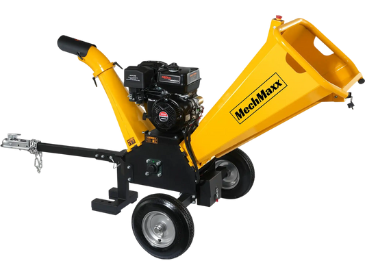 MechMaxx GS1500 Wood Chipper 5" Electric Start DUCAR 420cc Gasoline Engine Powered New