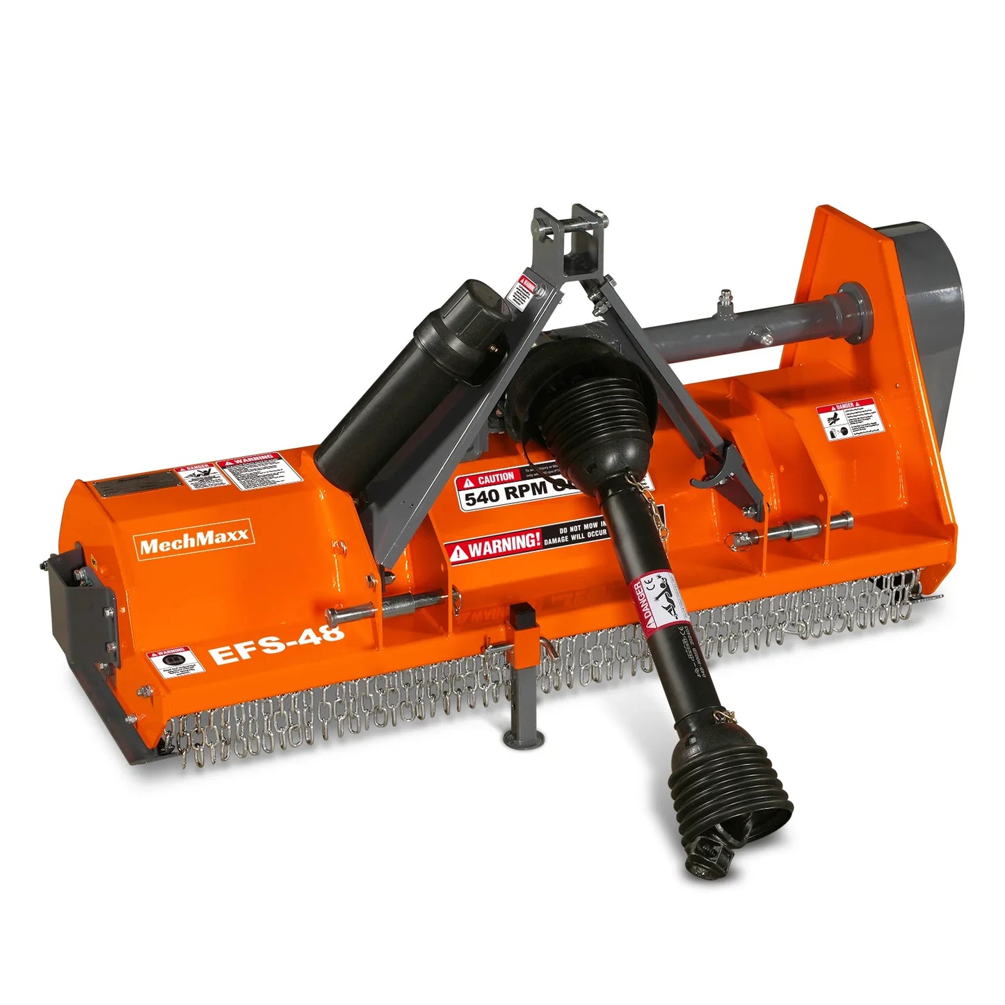 MechMaxx EFS 48 Flail Mower 48" Light-Duty 3 Point PTO Driven 15-35HP New