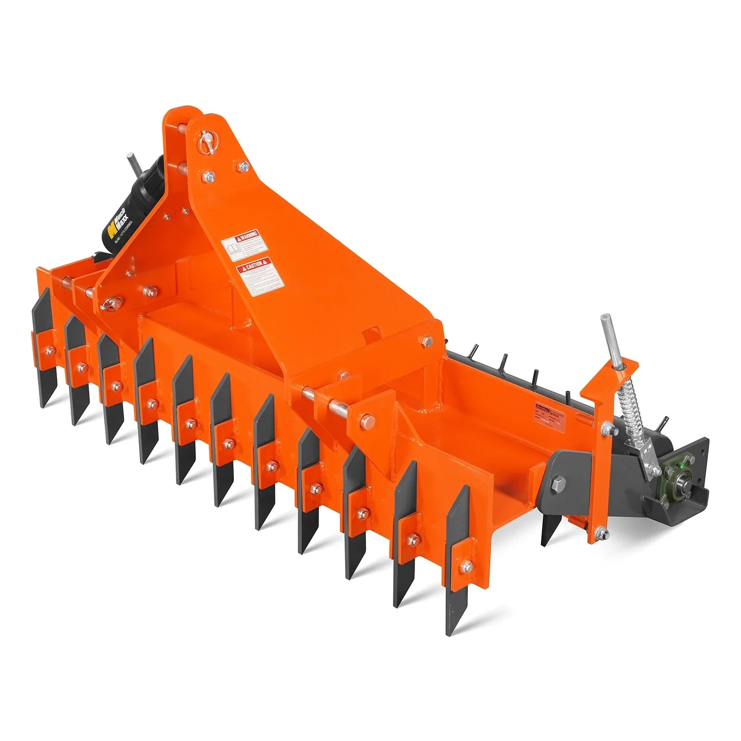 MechMaxx TSP60 Soil Pulverizer 60" Heavy Duty Single Spiked Roller 21 Shanks Category 1 2 3 Point Hitch Tractor Attachment New