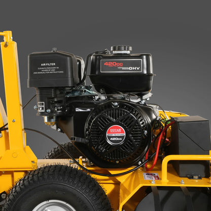 MechMaxx TCR1500 Mini Trencher 15HP 420cc Electric Start Powered 24" Ditching Trencher New