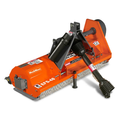 MechMaxx EFS 48 Flail Mower 48" Light-Duty 3 Point PTO Driven 15-35HP New