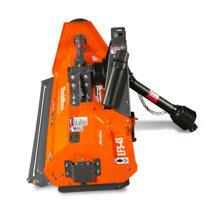 MechMaxx EFS 48 Flail Mower 48" Light-Duty 3 Point PTO Driven 15-35HP New