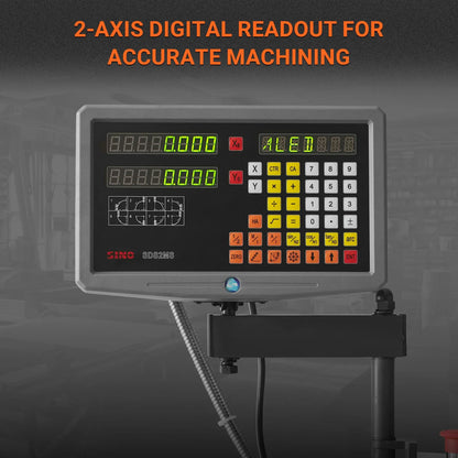 MechMaxx 1440G Metal Lathe Industrial Variable Speed DRO 14" x 40" 2HP High Precision With Stand New