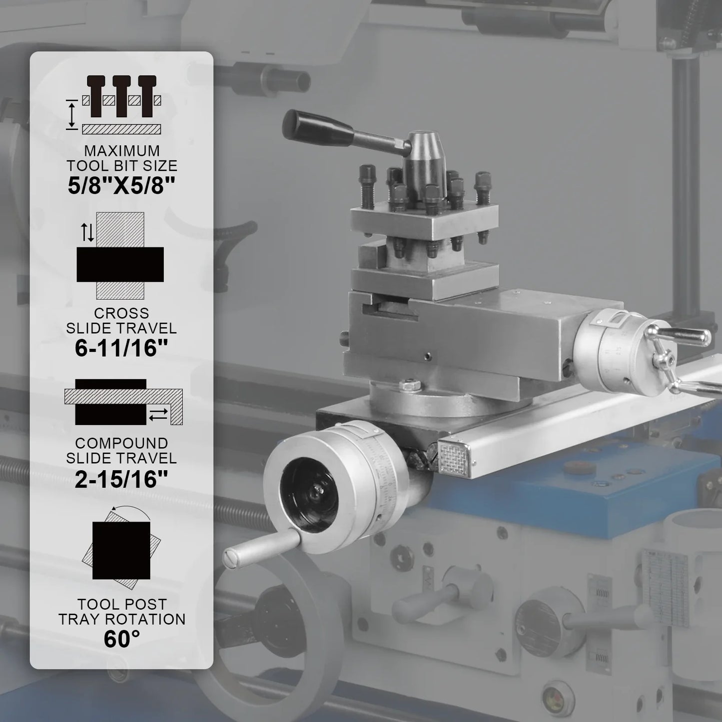 MechMaxx 1440G Metal Lathe Industrial Variable Speed DRO 14" x 40" 2HP High Precision With Stand New