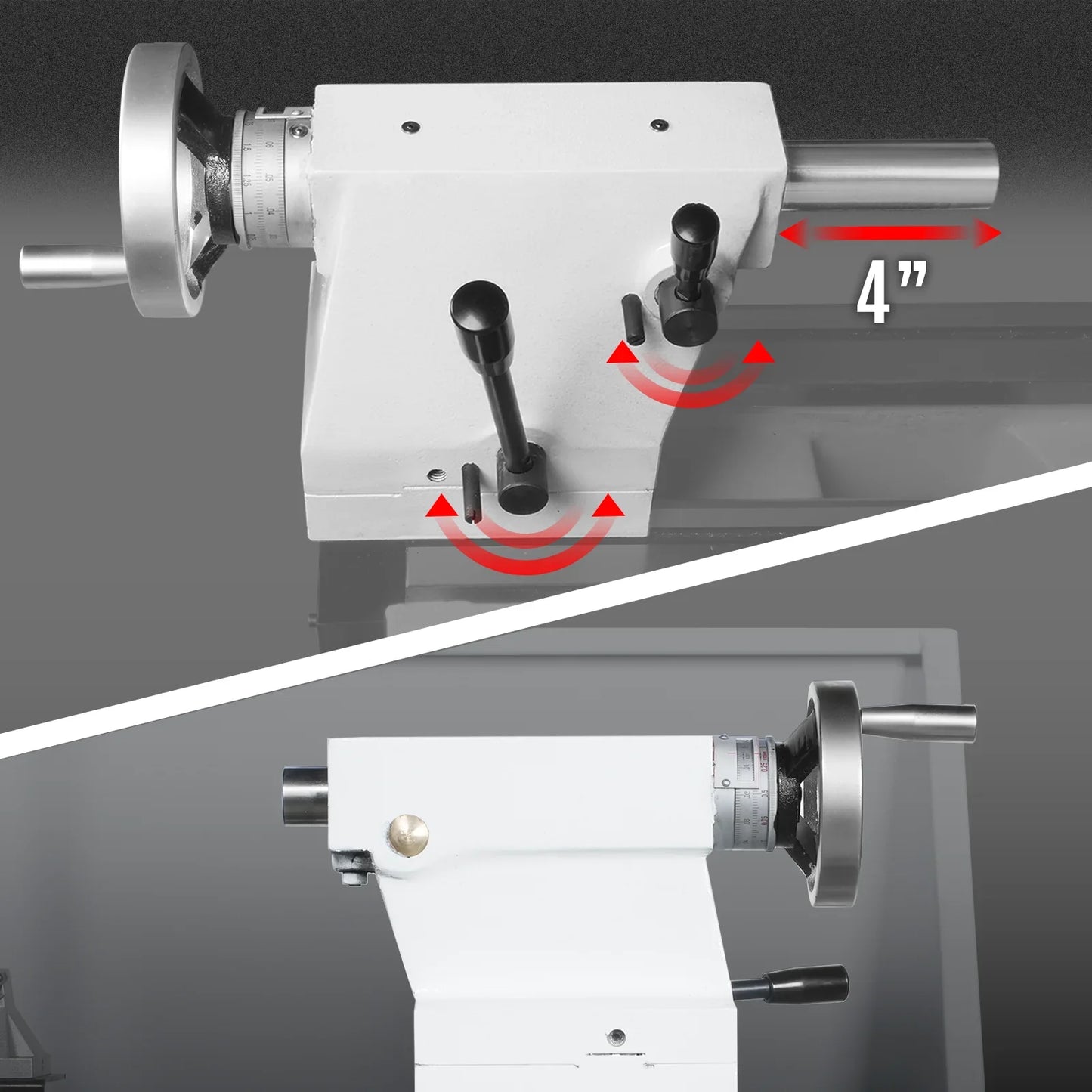 MechMaxx 1440GV+dro Metal Lathe 14 x 40" Industrial Variable Speed DRO Gunsmith Gearhead Precision Turning Drilling Belt Drive New
