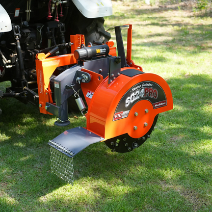 MechMaxx SG24PRO Stump Grinder 3-Point PTO 34 Carbide Teeth for 15-45HP Tractor New