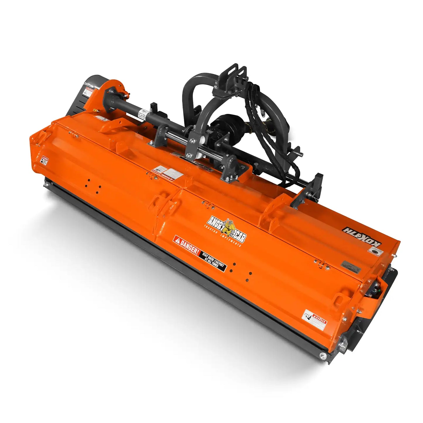 MechMaxx KDK87H Flail Mower 87" Heavy Duty PTO Hydraulic Side Shift 3 Point 50-90 HP New