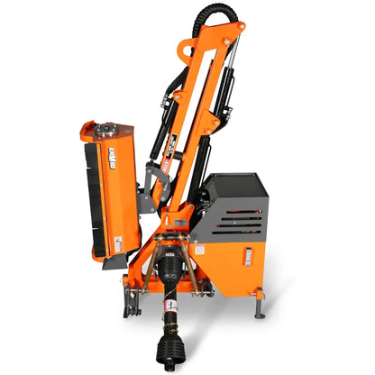 MechMaxx ERM80 Flail Mower 31.5" Remote Control 3-Point Boom Maximum Reach 11' 2" 20-55 HP New