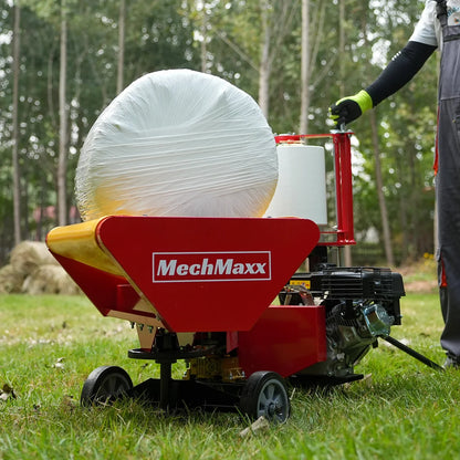 MechMaxx HW20 Bale Wrapper 7HP 212cc Gasoline Engine Powered 20" Wrapping Diameter New