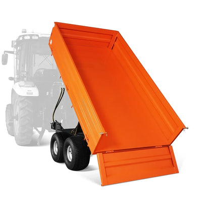 MechMaxx DT4X8 Dump Trailer 2-Ton Capacity Heavy-Duty New