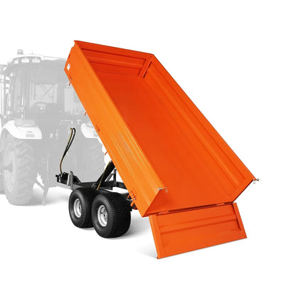 MechMaxx DT4X8 Dump Trailer 2-Ton Capacity Heavy-Duty New