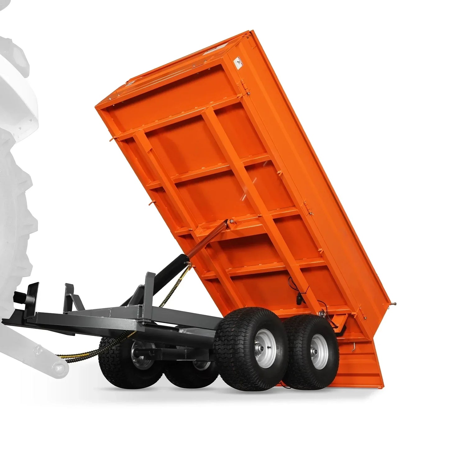 MechMaxx DT4X8 Dump Trailer 2-Ton Capacity Heavy-Duty New