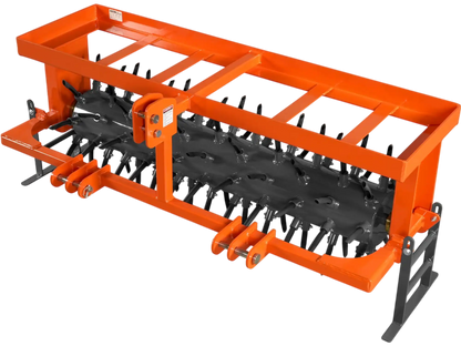 MechMaxx DLA60 Aerator 62" 3 Point Drum Filled Plug Fits Cat 1 and 2 Tractors New