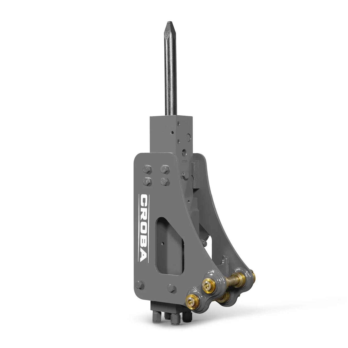 MechMaxx 150549 Hydraulic Breakers Hydraulic Breaker Hammer for Mini Compact Excavator 360 J Impact Energy 700-1200 BPM New