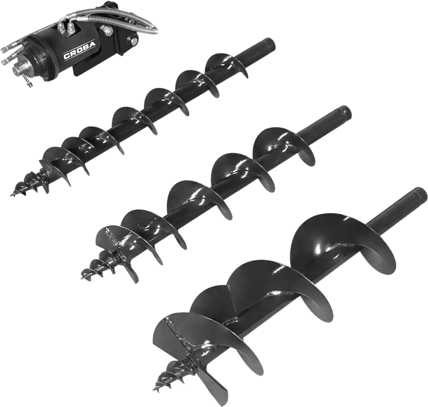 MechMaxx 150550 Auger Three-Rod for Mini Compact Excavator MEC17 MEC17PRO New