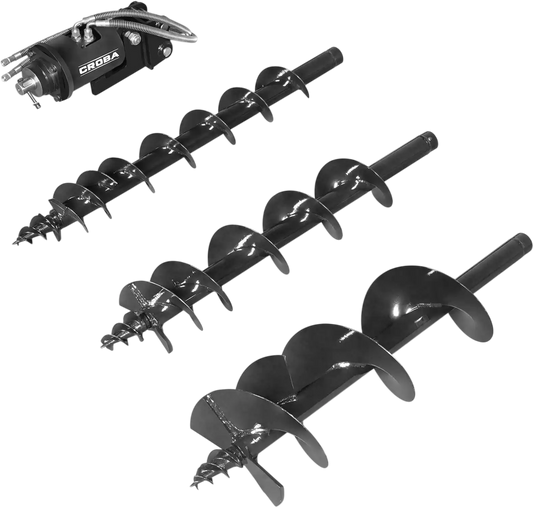 MechMaxx 150550 Auger Three-Rod for Mini Compact Excavator MEC17 MEC17PRO New