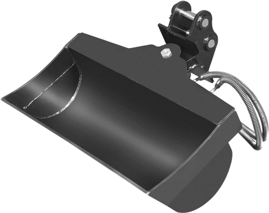 MechMaxx 150551 Excavator Bucket Tilting Bucket for Mini Compact Excavator MEC17 MEC17PRO New