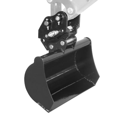 MechMaxx 150554 Mini Excavator Attachments 5-Piece Attachment Set for Mini Compact Excavator New
