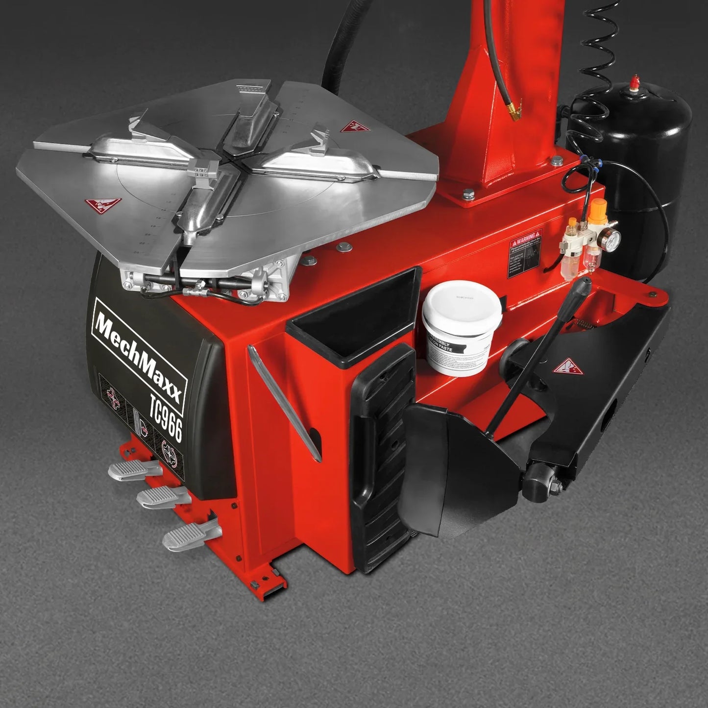 MechMaxx TC966+WB855 Tire Changer 24" Rim Swing Arm Wheel Balancer Bundle New