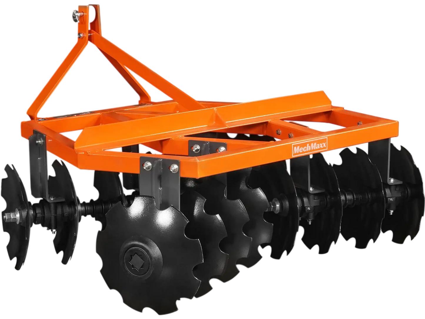 MechMaxx DH60 Disc Harrow 60" Tractor Notched Disc Plow 3 Point Hitch New