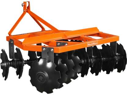 MechMaxx DH60 Disc Harrow 60" Tractor Notched Disc Plow 3 Point Hitch New