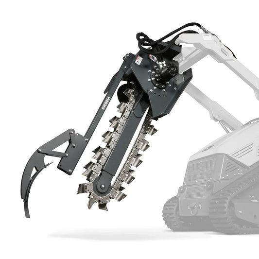 MechMaxx TR20 Trencher 20" Cutting Depth Mini Skid Steer New