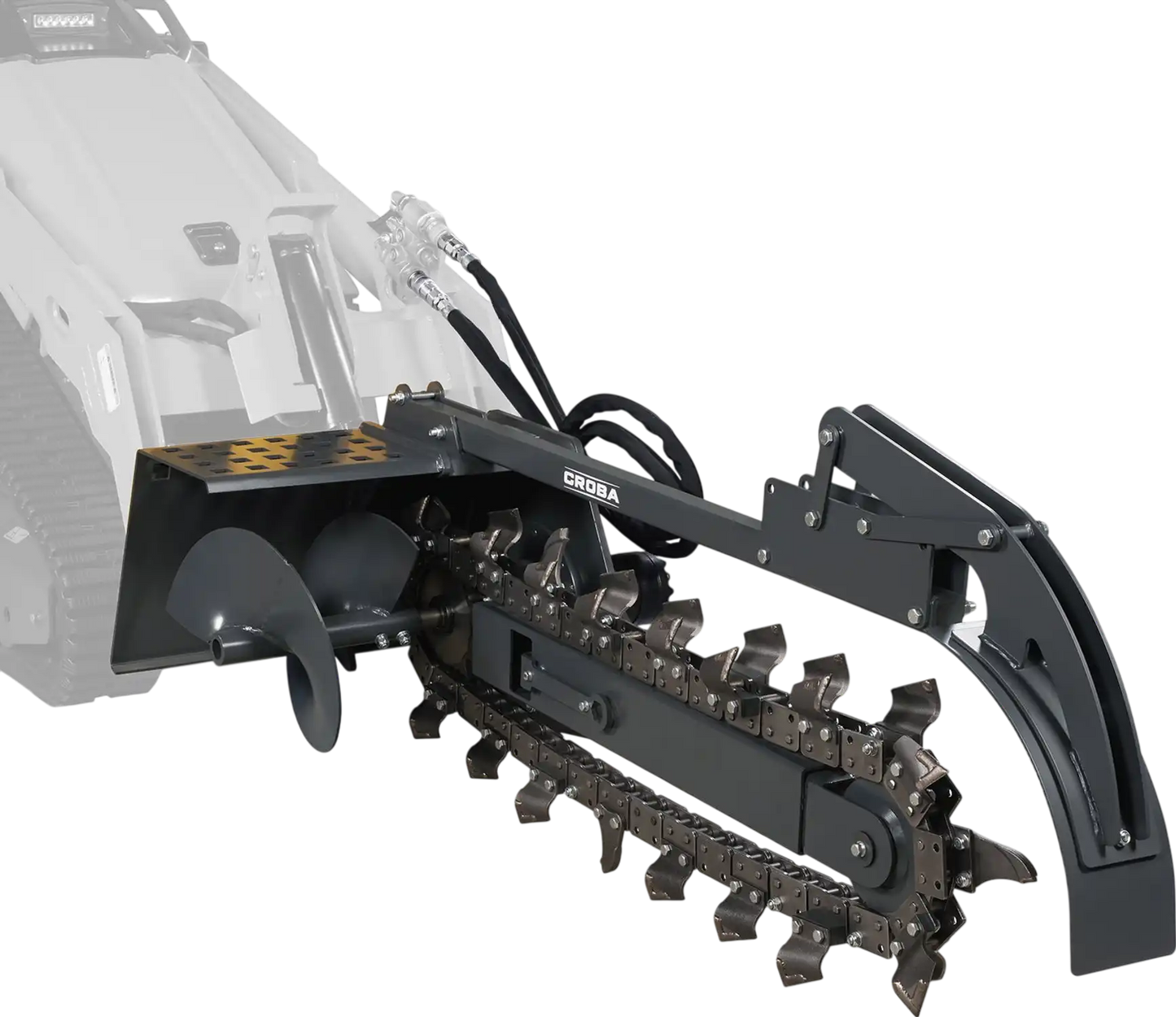 MechMaxx TR20 Trencher 20" Cutting Depth Mini Skid Steer New