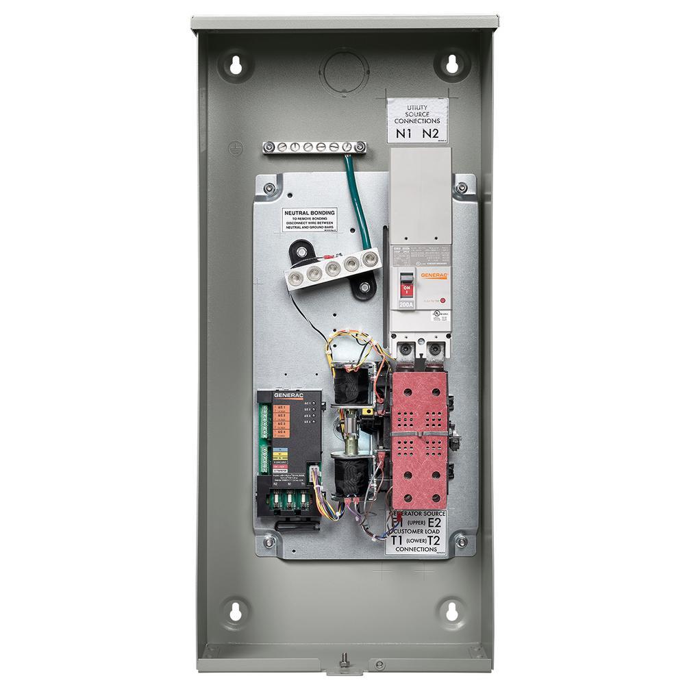 Generac RXSW150A3 150 Amp Service Entrance Rated Automatic Transfer Switch