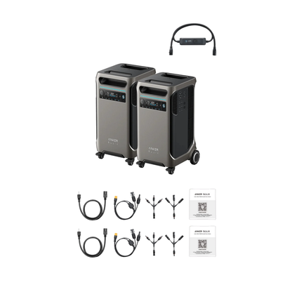 2 x SOLIX F3800 + Double Power Hub Inclusions
