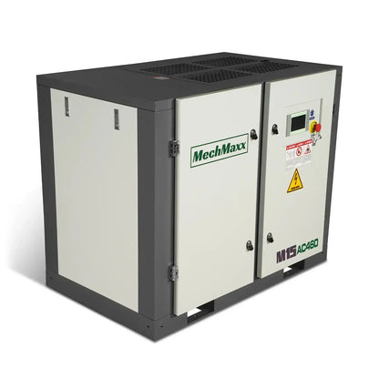 MechMaxx M15AC460 Rotary Screw Air Compressor 15HP 45 CFM 116 PSI 460V 3-Phase Industrial-Grade New
