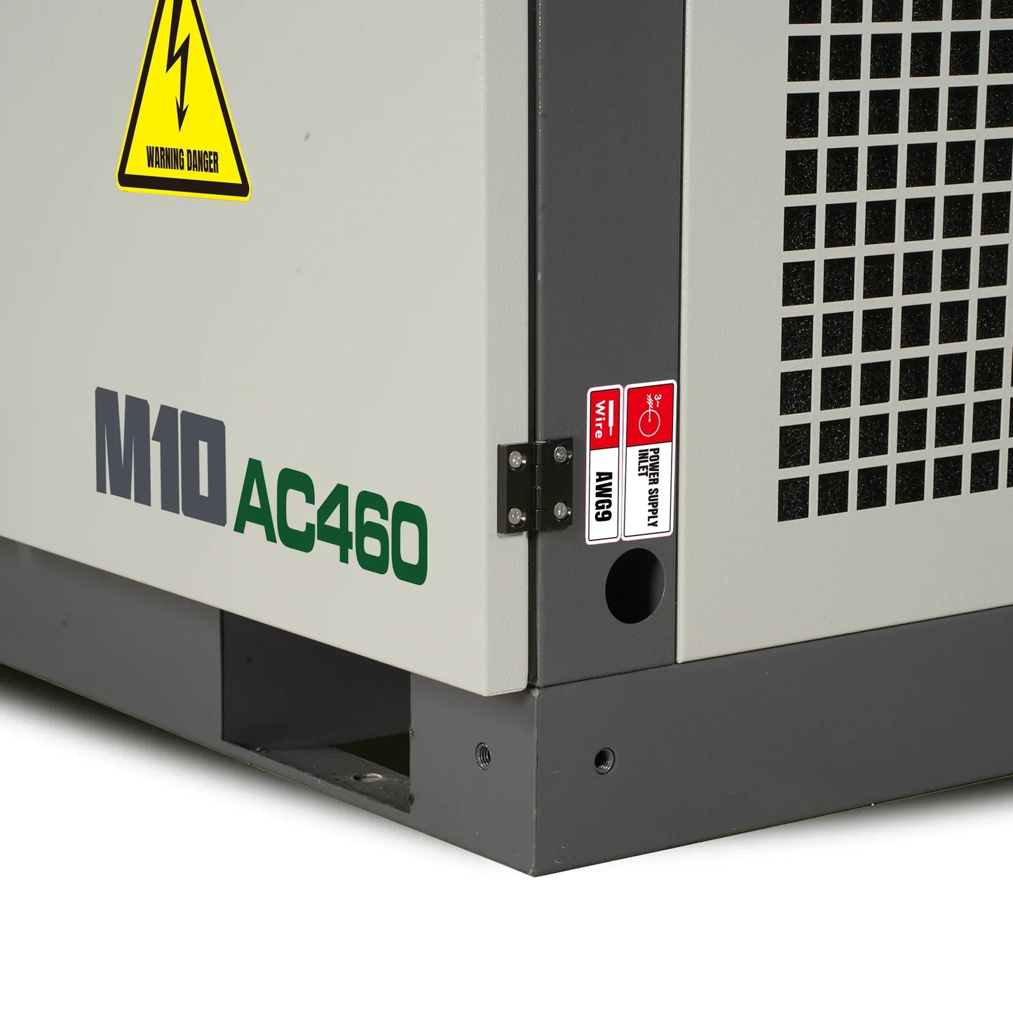 MechMaxx M10AC460 Rotary Screw Air Compressor 10HP 32 CFM 116 PSI 460V 3-Phase Industrial-Grade New